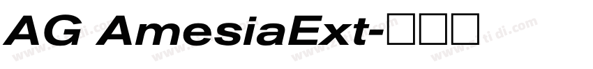 AG AmesiaExt字体转换